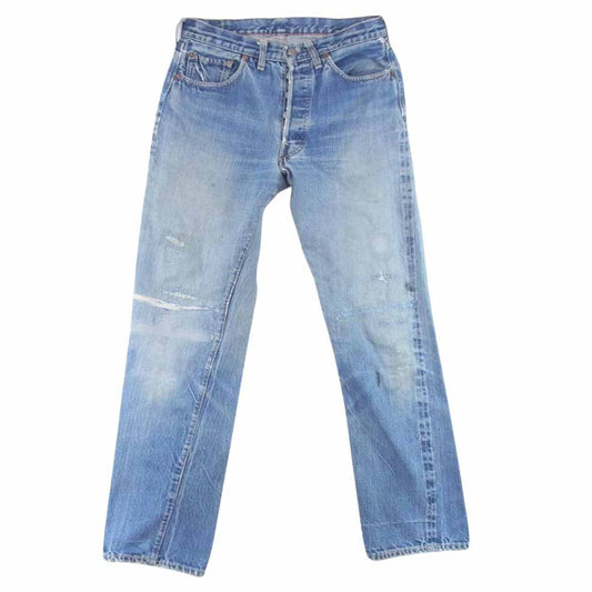 Levi's リーバイス ヴィンテージ オリジナル 60s 501 BIG E ボタン裏刻印2 足長R デニム パンツ インディゴブルー系 サイズ表記無【中古】