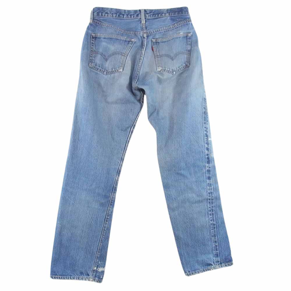 Levi's リーバイス ヴィンテージ オリジナル 60s 501 BIG E ボタン裏刻印2 足長R デニム パンツ インディゴブルー系 サイズ表記無【中古】