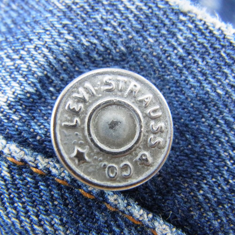 Levi's リーバイス ヴィンテージ オリジナル 60s 501 BIG E ボタン裏刻印2 足長R デニム パンツ インディゴブルー系 サイズ表記無【中古】