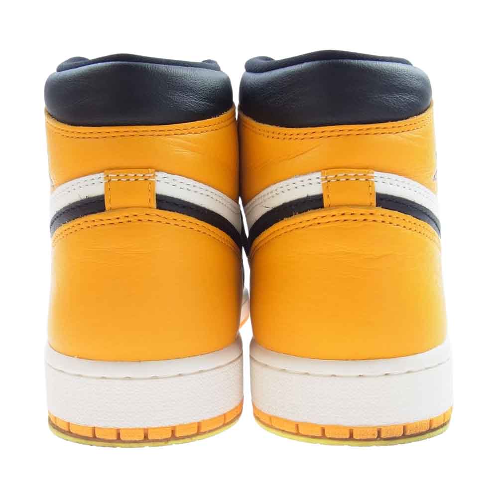 NIKE ナイキ 555088-711 Air Jordan 1 Retro High OG Taxi エアジョーダン レトロ ハイ OG タクシー オレンジ系 ブラック系 ホワイト系 US9【中古】
