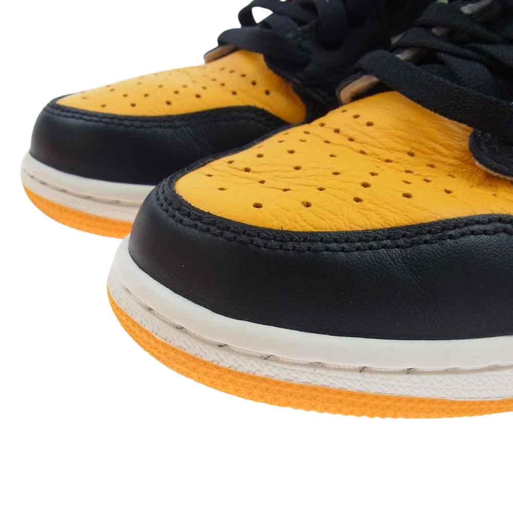 NIKE ナイキ 555088-711 Air Jordan 1 Retro High OG Taxi エアジョーダン レトロ ハイ OG タクシー オレンジ系 ブラック系 ホワイト系 US9【中古】