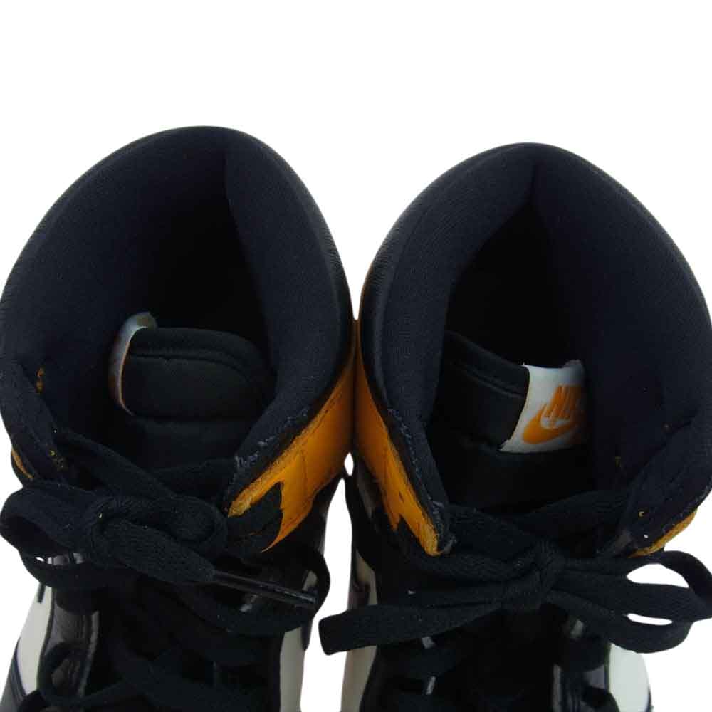 NIKE ナイキ 555088-711 Air Jordan 1 Retro High OG Taxi エアジョーダン レトロ ハイ OG タクシー オレンジ系 ブラック系 ホワイト系 US9【中古】