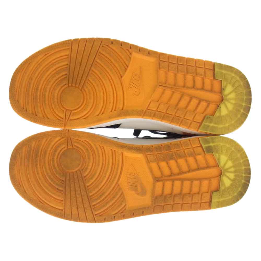 NIKE ナイキ 555088-711 Air Jordan 1 Retro High OG Taxi エアジョーダン レトロ ハイ OG タクシー オレンジ系 ブラック系 ホワイト系 US9【中古】