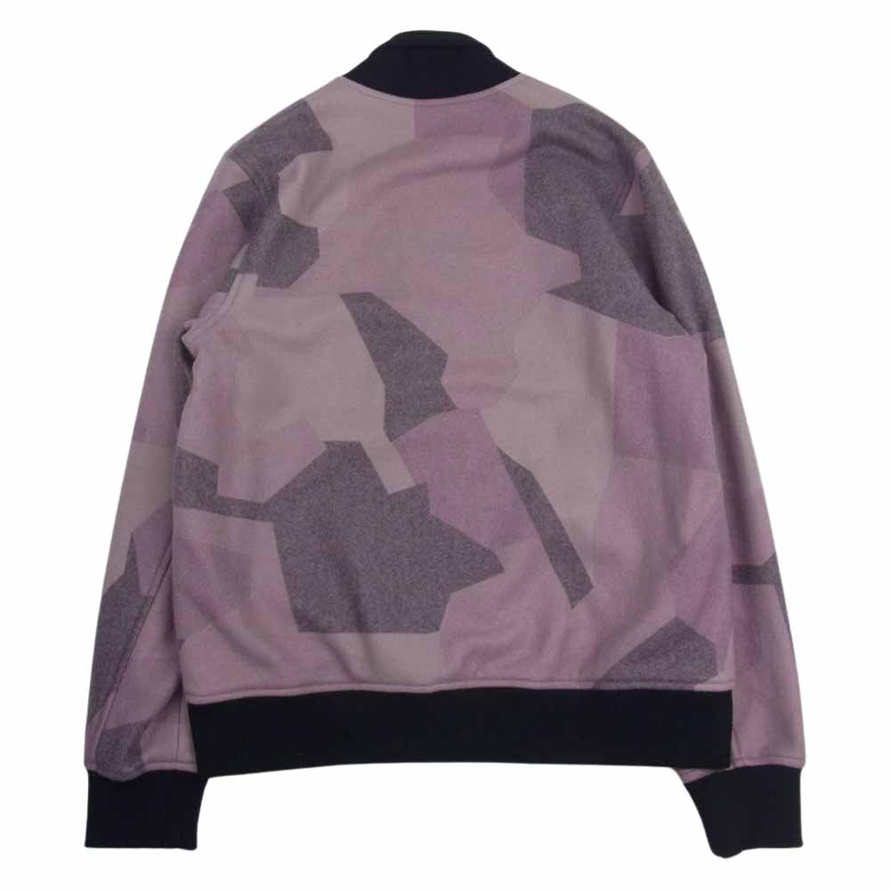 Nudie Jeans ヌーディージーンズ BENGAN WOOL FLEECE CAMO ベンガン ウール ジャケット スタジャン ピンク系 M【中古】