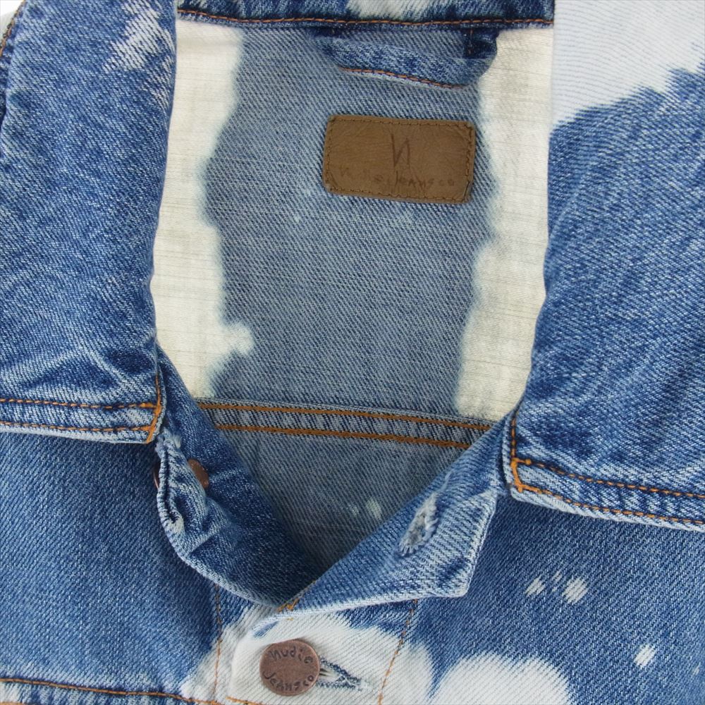 Nudie Jeans ヌーディージーンズ JERRY TIE DYE ジェリー タイダイ デニム ジャケット M【中古】