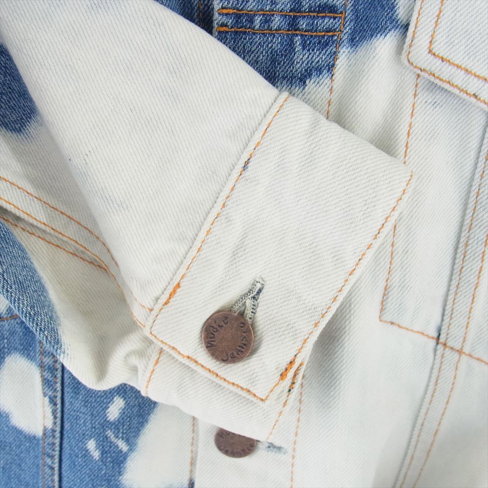 Nudie Jeans ヌーディージーンズ JERRY TIE DYE ジェリー タイダイ デニム ジャケット M【中古】