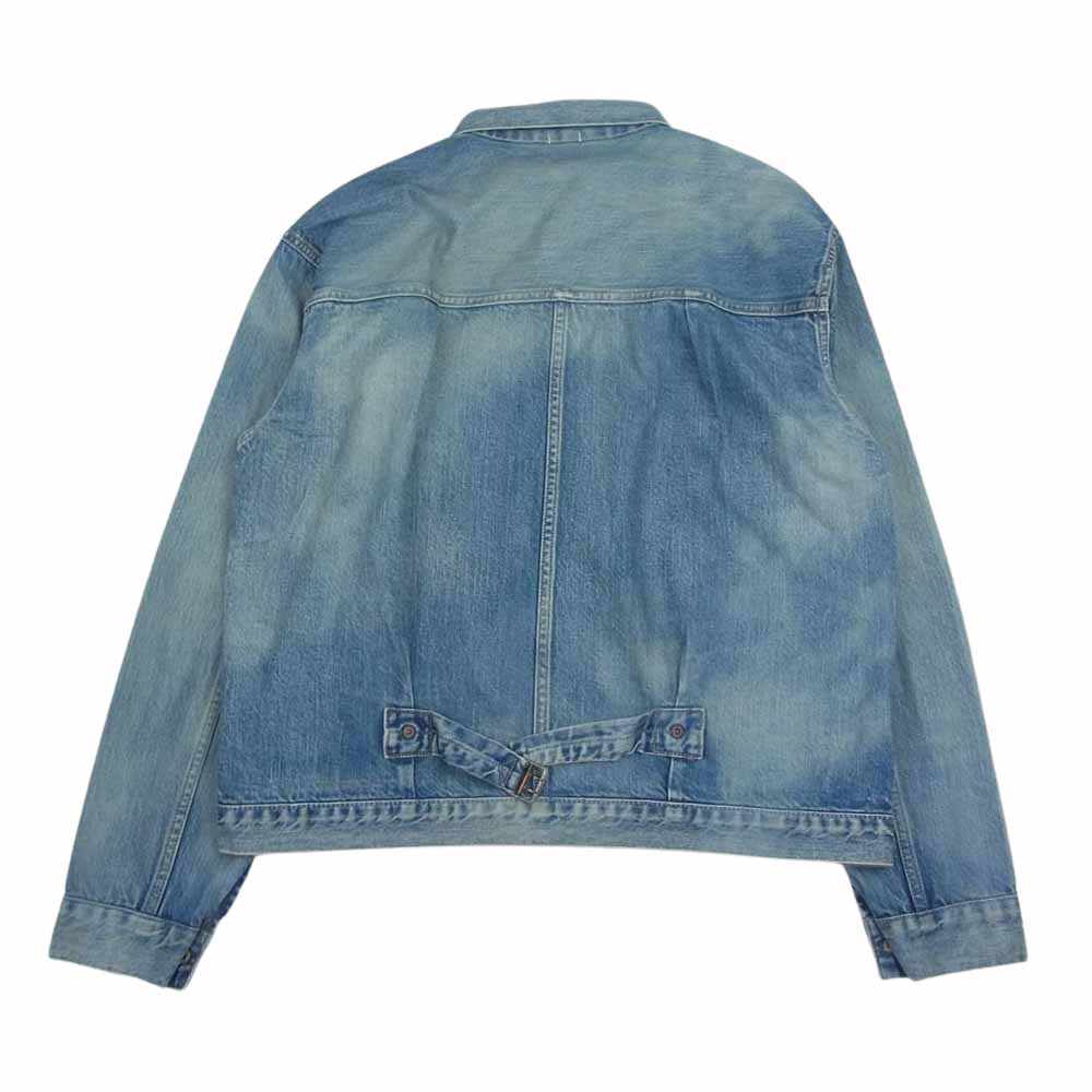 アプレッセ 23AAP-01-22H 23AW 1st Type Denim Jacket ファーストタイプ デニムジャケット インディゴブルー系 44【美品】【中古】