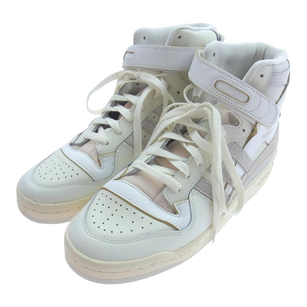 adidas アディダス FY4576 FORUM 84 HIGH オリジナルス フォーラム 84 ハイカット スニーカー ホワイト系 26.5cm【美品】【中古】