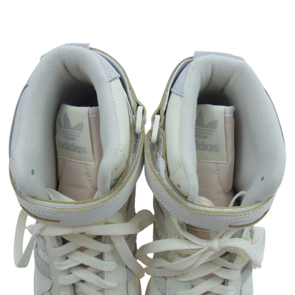 adidas アディダス FY4576 FORUM 84 HIGH オリジナルス フォーラム 84 ハイカット スニーカー ホワイト系 26.5cm【美品】【中古】