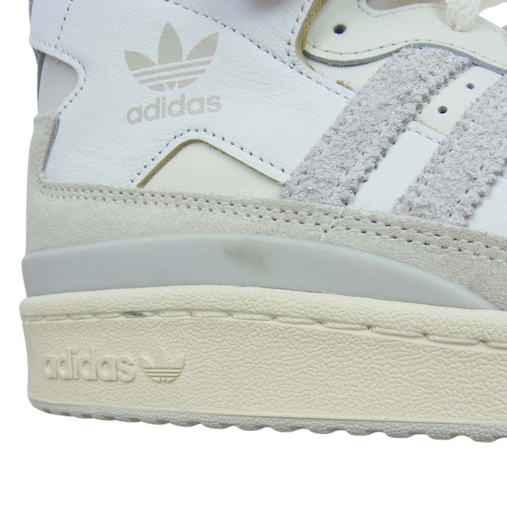 adidas アディダス FY4576 FORUM 84 HIGH オリジナルス フォーラム 84 ハイカット スニーカー ホワイト系 26.5cm【美品】【中古】