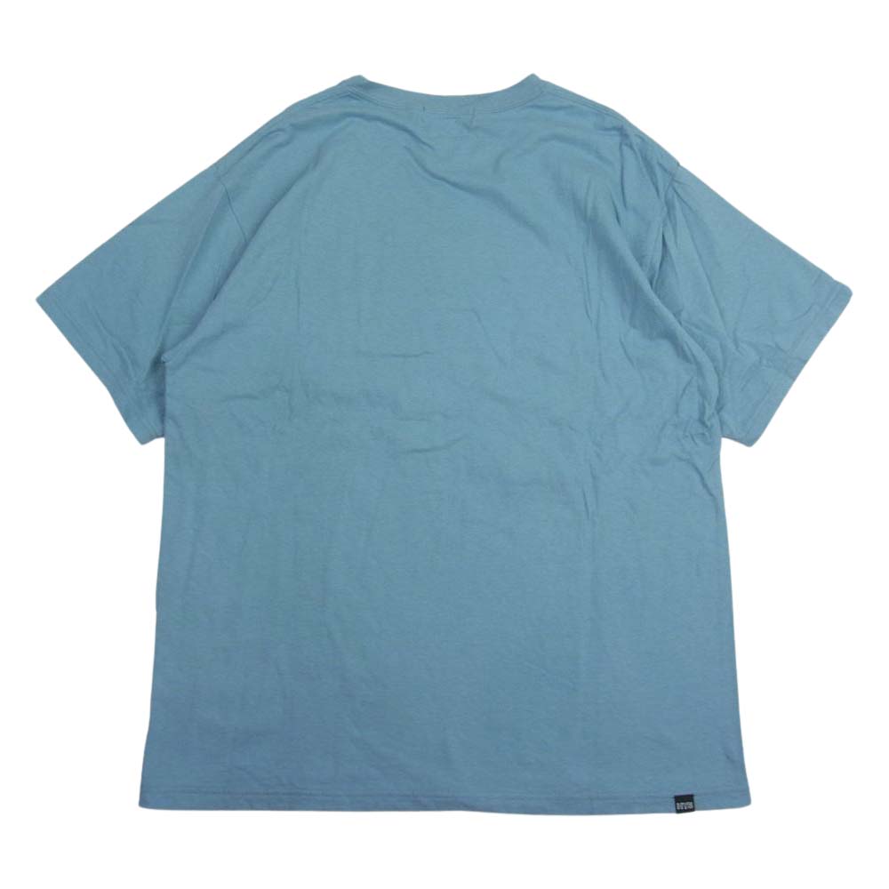 HYSTERIC GLAMOUR ヒステリックグラマー 23AW 02233CT07 PAINTERS グラフィックプリント クルーネック 半袖 Tシャツ ブルー系 L【中古】