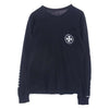 CHROME HEARTS クロムハーツ（原本無） CH L/S サークル CHプラス クロス ロゴプリント 長袖 Tシャツ ブラック系 M【中古】
