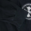 CHROME HEARTS クロムハーツ（原本無） CH L/S サークル CHプラス クロス ロゴプリント 長袖 Tシャツ ブラック系 M【中古】