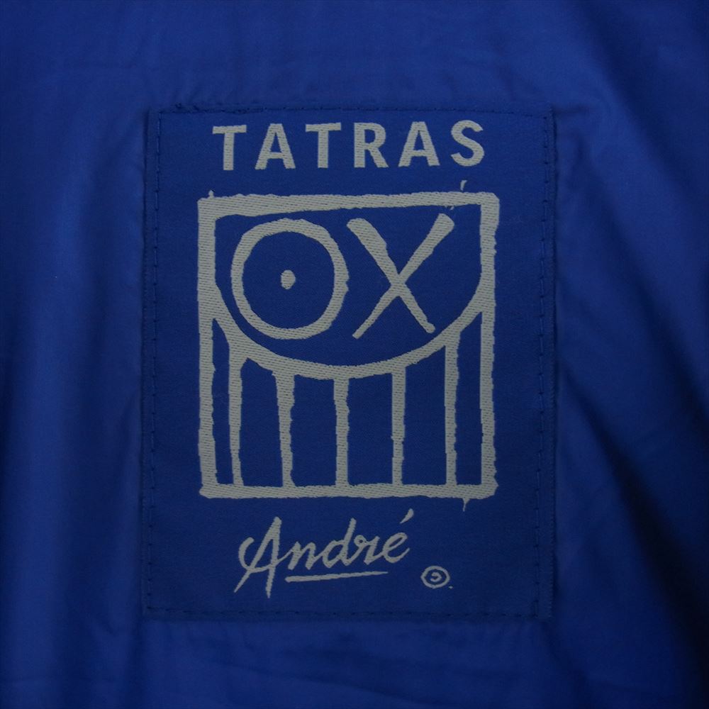 TATRAS タトラス 22AW ANDRE SARAIVA DISASIO FOFANIA アンドレ・サライヴァ ワッペン付き ダウンジャケット ブルー系 02【中古】