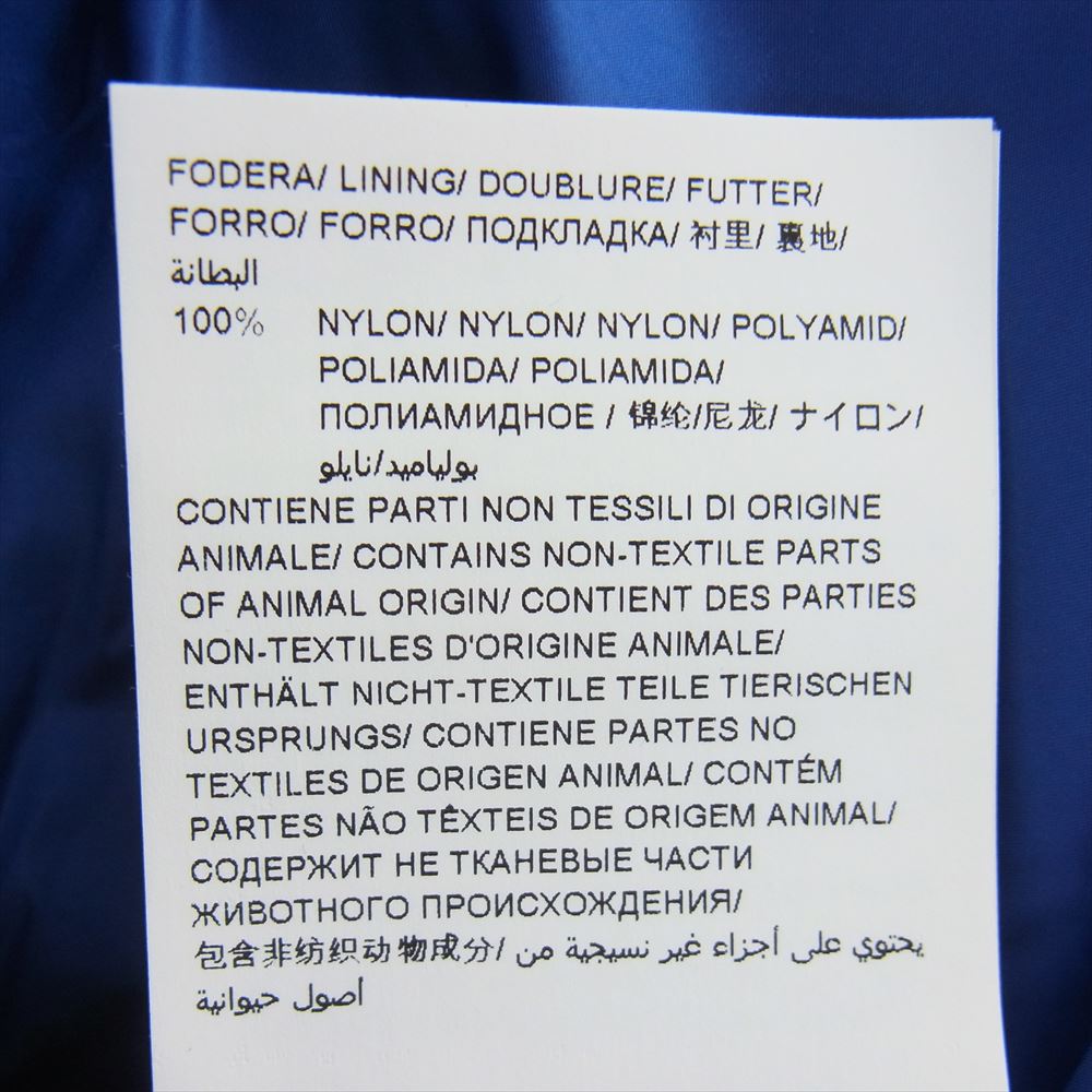 TATRAS タトラス 22AW ANDRE SARAIVA DISASIO FOFANIA アンドレ・サライヴァ ワッペン付き ダウンジャケット ブルー系 02【中古】