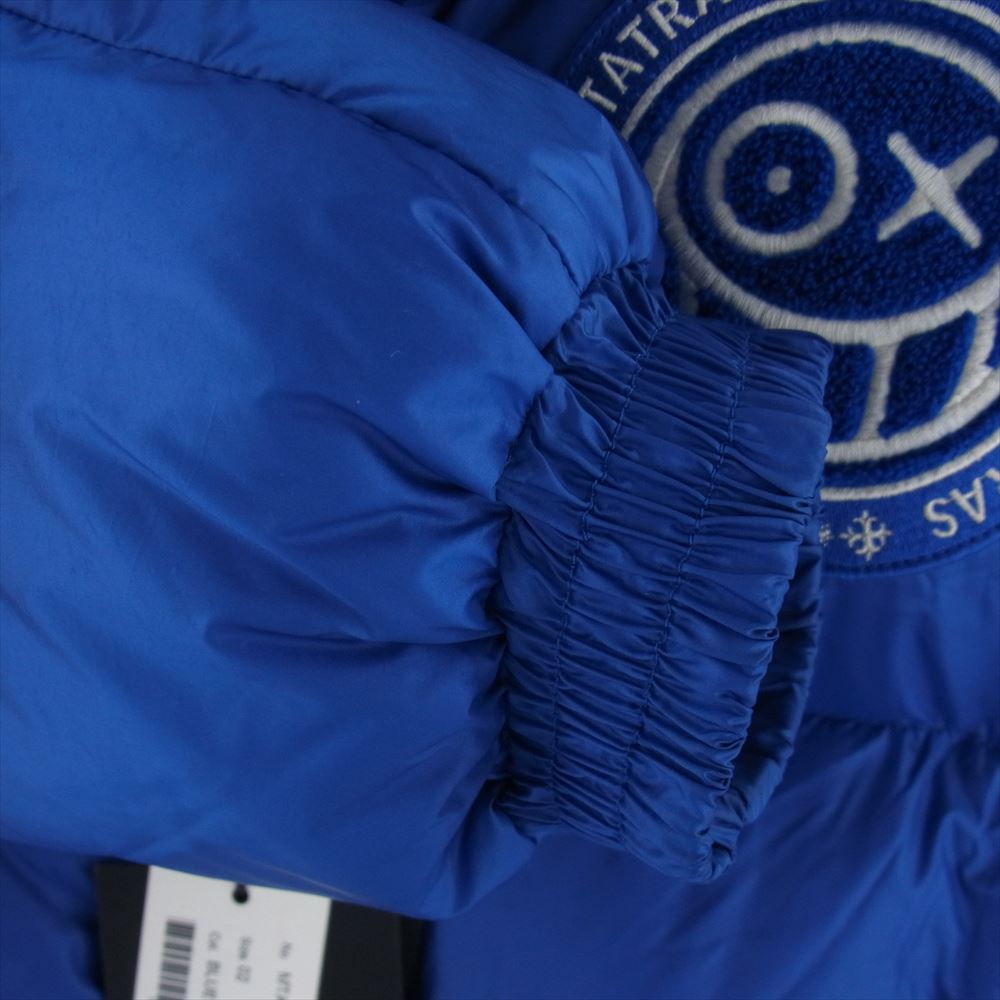 TATRAS タトラス 22AW ANDRE SARAIVA DISASIO FOFANIA アンドレ・サライヴァ ワッペン付き ダウンジャケット ブルー系 02【中古】