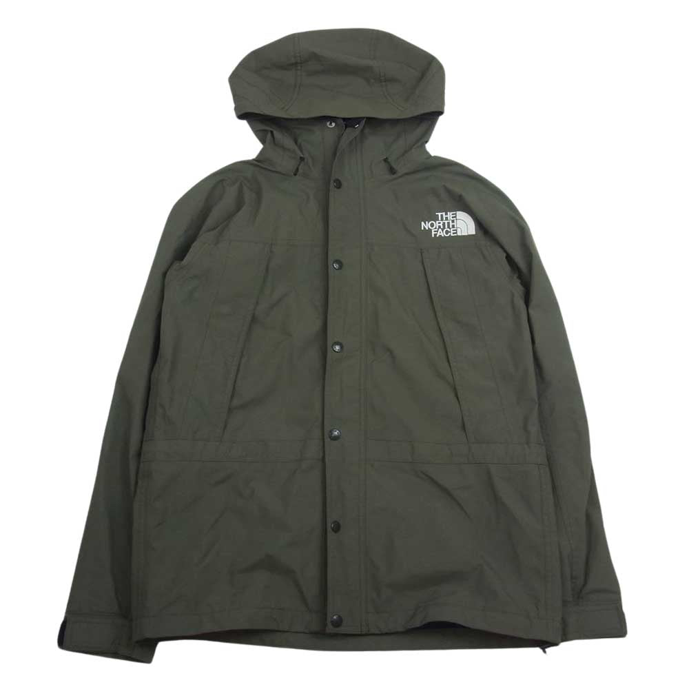 THE NORTH FACE ノースフェイス NP11834 Mountain Light Jacket マウンテン ライト パーカ シェル ジャケット カーキ系 M【中古】