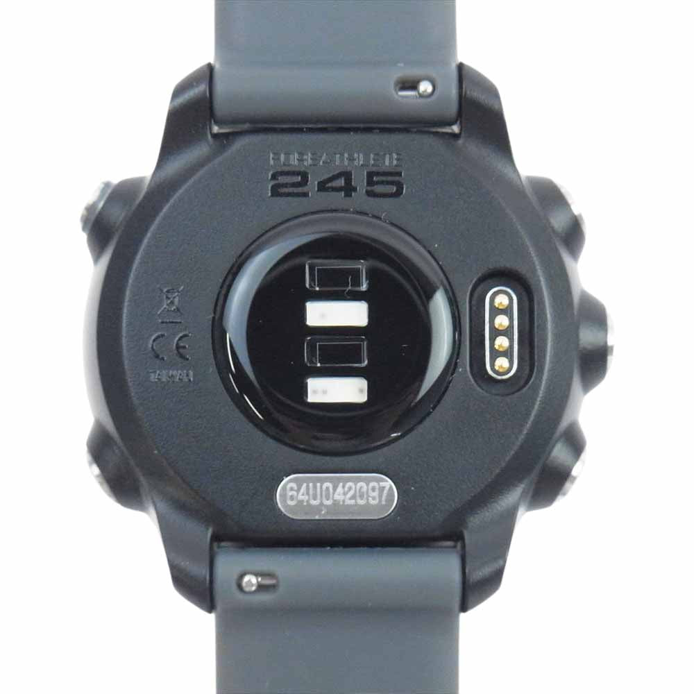 ガーミン 010-02120-42 ForeAthlete 245 Music フォアアスリート スマート ウォッチ 腕時計 グレー系【中古】
