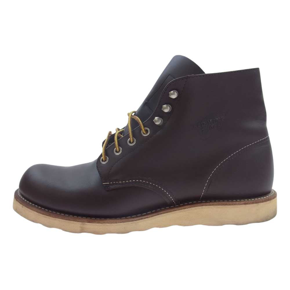 RED WING レッドウィング 8134 Classic Work Round-toe クラシック ワーク ラウンドトゥ ブーツ ブラウン系 US10 1/2【中古】