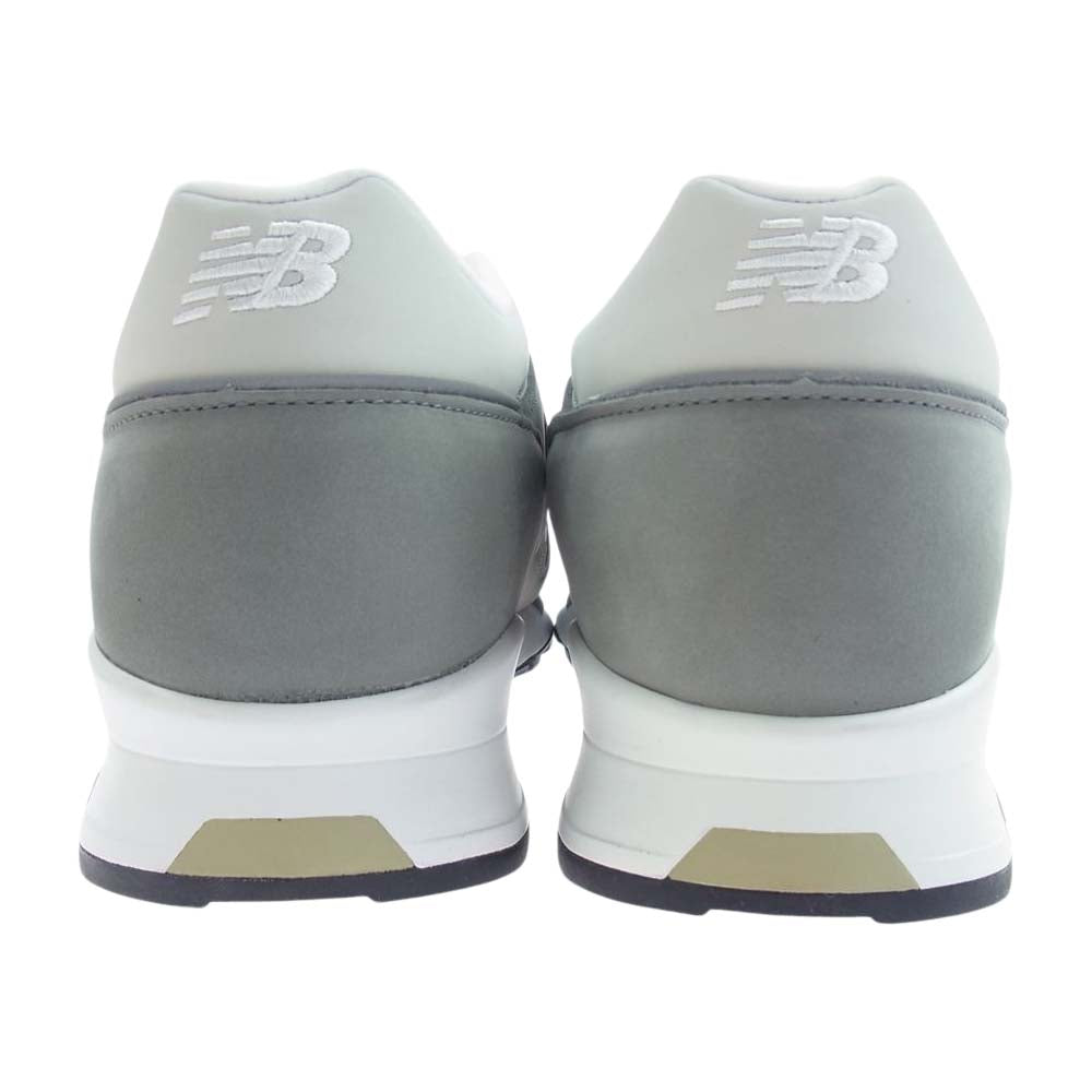NEW BALANCE ニューバランス M1500BSG スエード ローカット スニーカー グレー系 US12【極上美品】【中古】