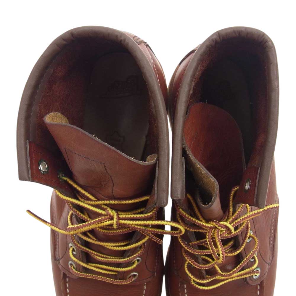 RED WING レッドウィング 09106-1 Irish Setter アイリッシュ セッター ワーク ブーツ ブラウン系 28cm【中古】