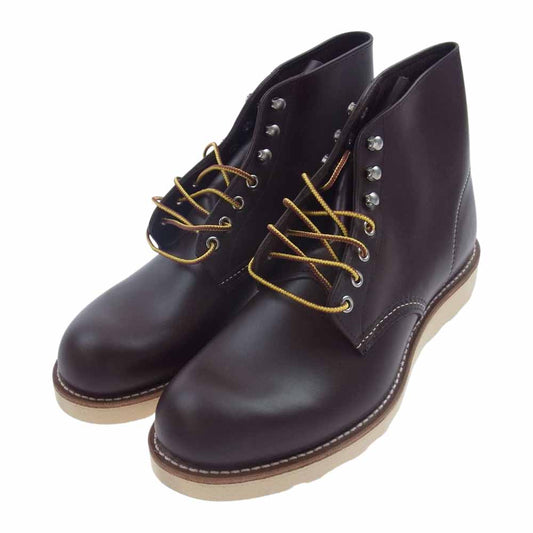 RED WING レッドウィング 8134 Classic Work Round-toe クラシック ワーク ラウンドトゥ ブーツ ブラウン系 US10 1/2【極上美品】【中古】