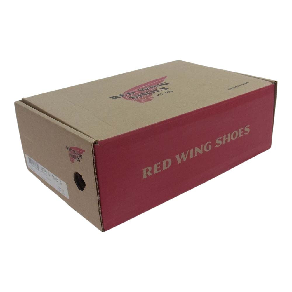 RED WING レッドウィング 8134 CLASSIC WORK 6 ROUND-TOE クラシックワーク ラウンド プレーントゥ ワーク ブーツ ブラウン系 28.5cm【新古品】【未使用】【中古】