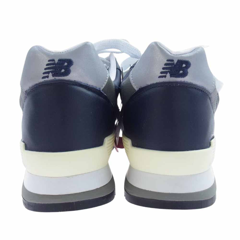 NEW BALANCE ニューバランス M996NCB レザー スニーカー ネイビー系 30cm【新古品】【未使用】【中古】