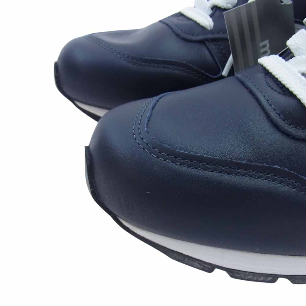 NEW BALANCE ニューバランス M996NCB レザー スニーカー ネイビー系 30cm【新古品】【未使用】【中古】