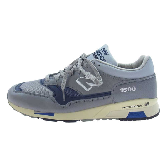 NEW BALANCE ニューバランス M1500UKF 40th Anniversary 40周年記念モデル スニーカー グレー系 ネイビー系 29cm【新古品】【未使用】【中古】