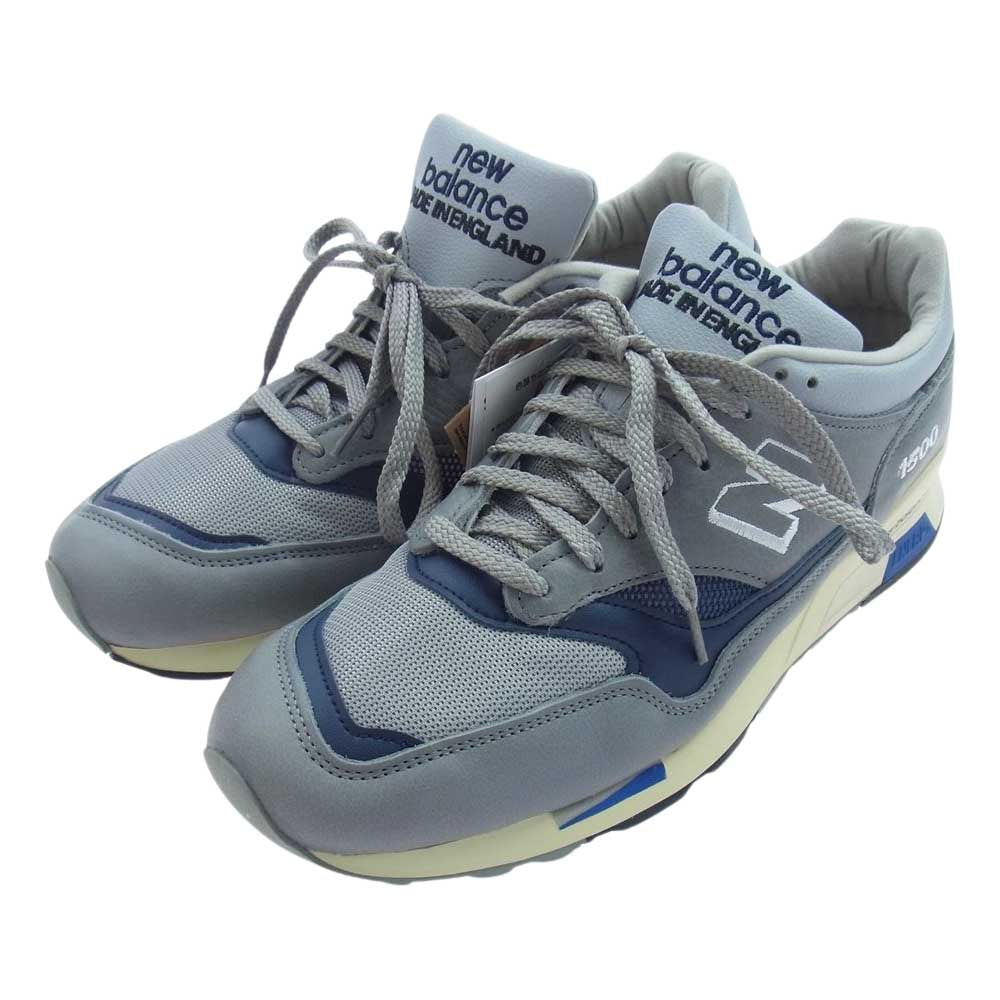 NEW BALANCE ニューバランス M1500UKF 40th Anniversary 40周年記念モデル スニーカー グレー系 ネイビー系 29cm【新古品】【未使用】【中古】