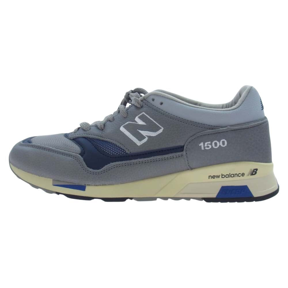 NEW BALANCE ニューバランス M1500UKF 40th Anniversary 40周年記念モデル スニーカー グレー系 ネイビー系 29cm【新古品】【未使用】【中古】