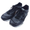 NEW BALANCE ニューバランス M1500BK オールレザー ローカット スニーカー ブラック系 30cm【極上美品】【中古】