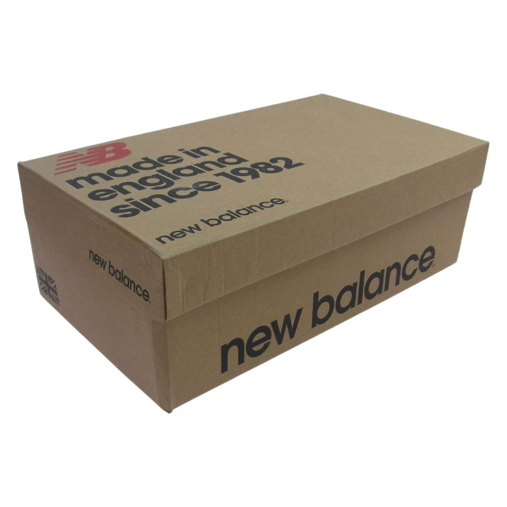 NEW BALANCE ニューバランス M1500BK オールレザー ローカット スニーカー ブラック系 30cm【極上美品】【中古】