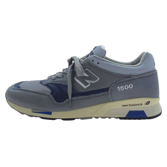 NEW BALANCE ニューバランス M1500UKF 40th Anniversary 40周年記念モデル スニーカー グレー系 ネイビー系 29cm【新古品】【未使用】【中古】