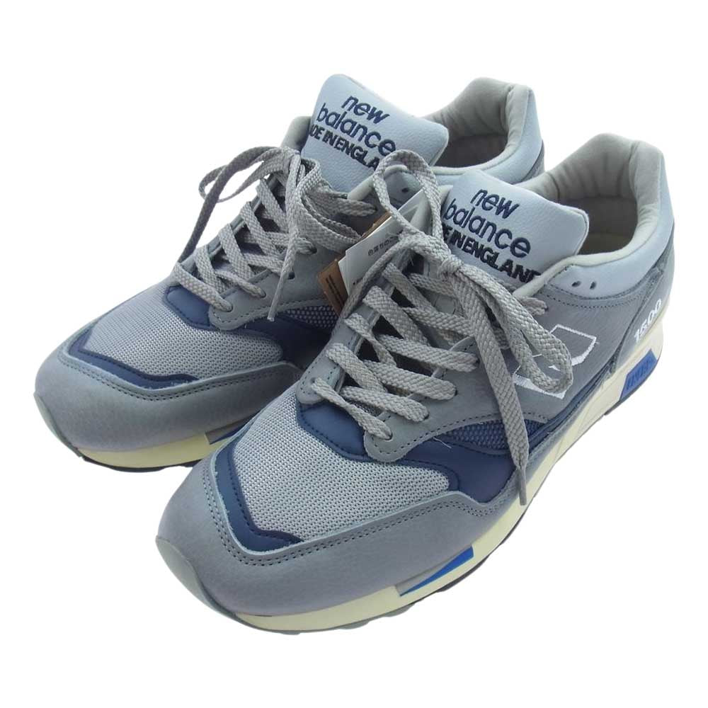 NEW BALANCE ニューバランス M1500UKF 40th Anniversary 40周年記念モデル スニーカー グレー系 ネイビー系 29cm【新古品】【未使用】【中古】