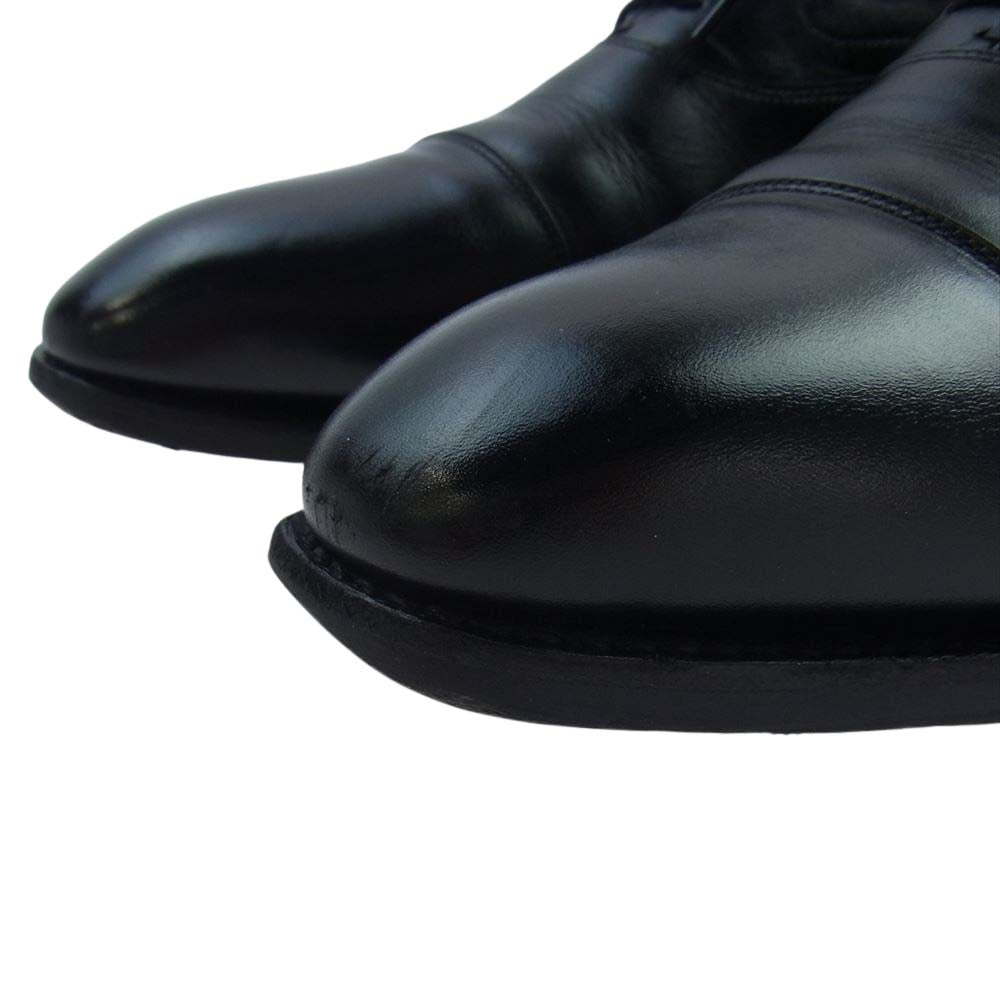SCOTCH GRAIN スコッチグレイン 1716 ストレートチップ アバンス グッドイヤー レザー シューズ ブラック系 26.5cm【中古】