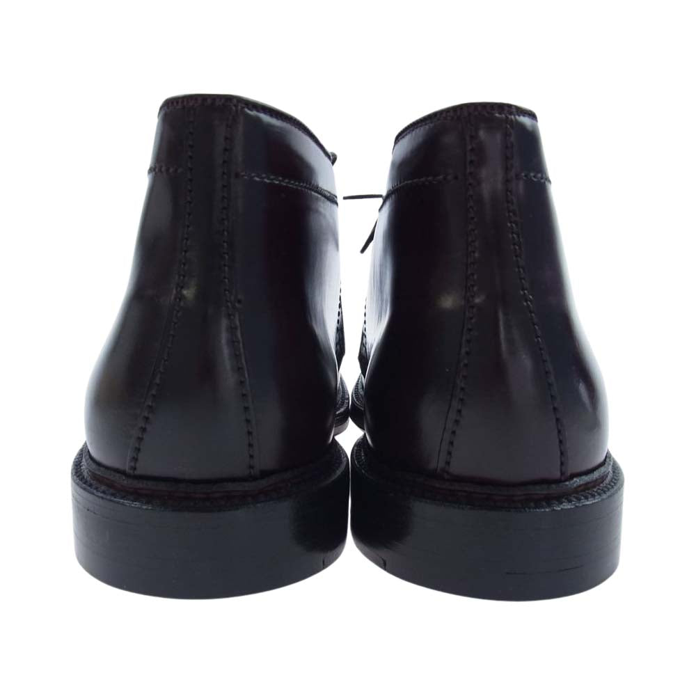 ALDEN オールデン CHUKKA BOOTS CORDOVAN 1339 D チャッカ ブーツ コードバン バーガンディー ダークブラウン系 10D【極上美品】【中古】