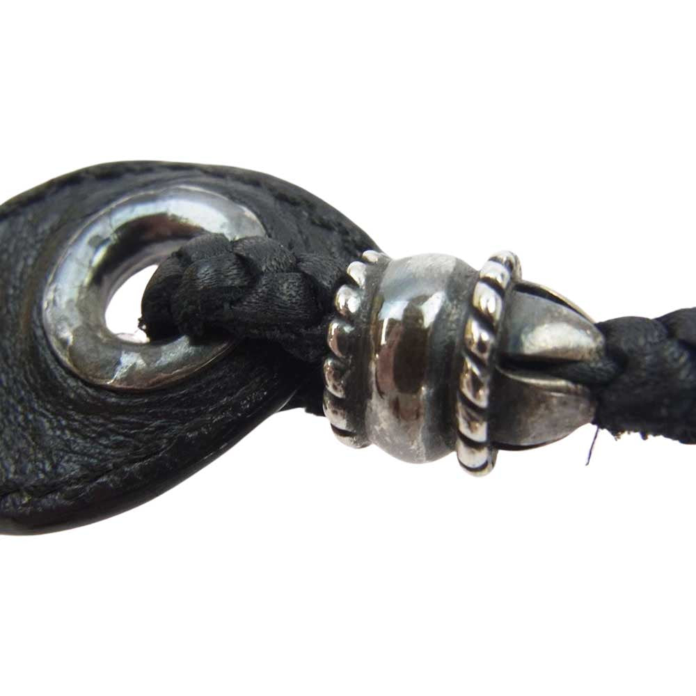 CHROME HEARTS クロムハーツ（原本無） SHOE HORN シューホーン レザー 靴ベラ ブラック系【中古】