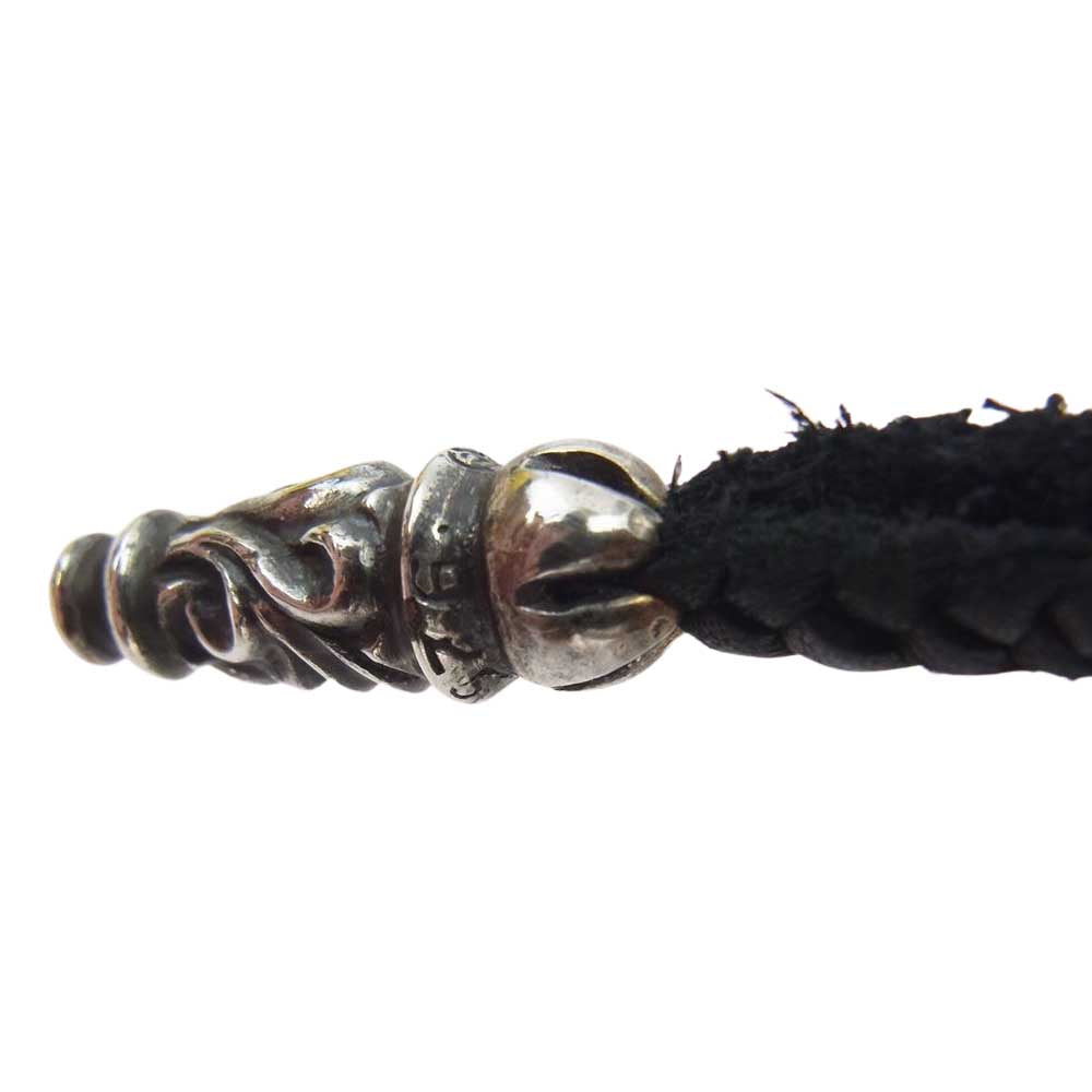 CHROME HEARTS クロムハーツ（原本無） SHOE HORN シューホーン レザー 靴ベラ ブラック系【中古】