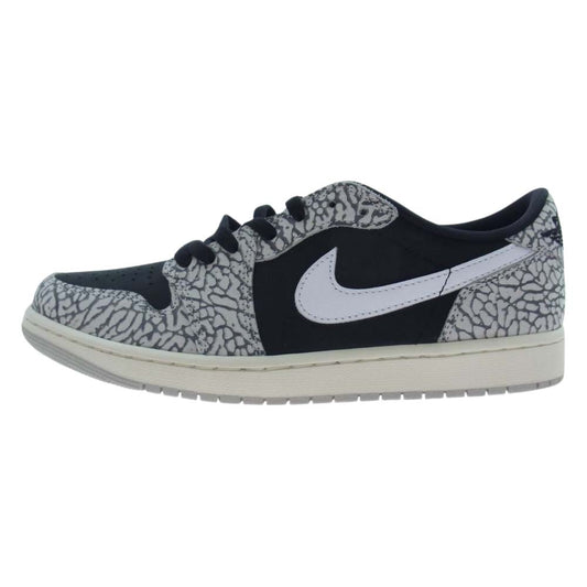 NIKE ナイキ CZ0790-001 Air Jordan 1 Retro Low OG Black Cement エアジョーダン レトロ ロー ブラックセメント AJ1 ブラック系 グレー系 28cm【新古品】【未使用】【中古】