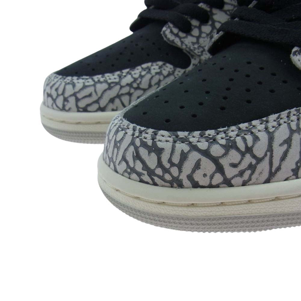 NIKE ナイキ CZ0790-001 Air Jordan 1 Retro Low OG Black Cement エアジョーダン レトロ ロー ブラックセメント AJ1 ブラック系 グレー系 28cm【新古品】【未使用】【中古】