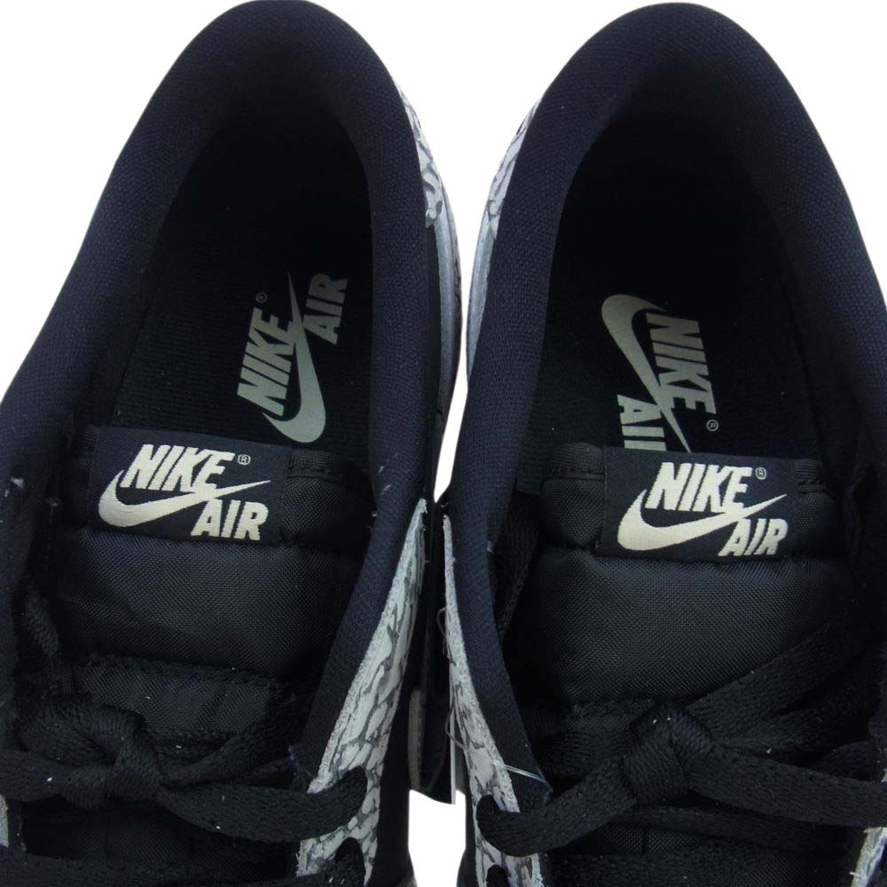 NIKE ナイキ CZ0790-001 Air Jordan 1 Retro Low OG Black Cement エアジョーダン レトロ ロー ブラックセメント AJ1 ブラック系 グレー系 28cm【新古品】【未使用】【中古】