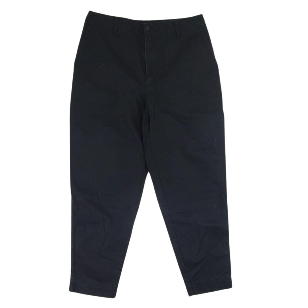 PORTER CLASSIC ポータークラシック テーパード チノパンツ ブラック系 XS【中古】