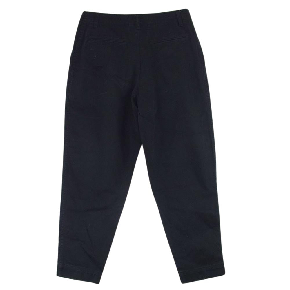 PORTER CLASSIC ポータークラシック テーパード チノパンツ ブラック系 XS【中古】