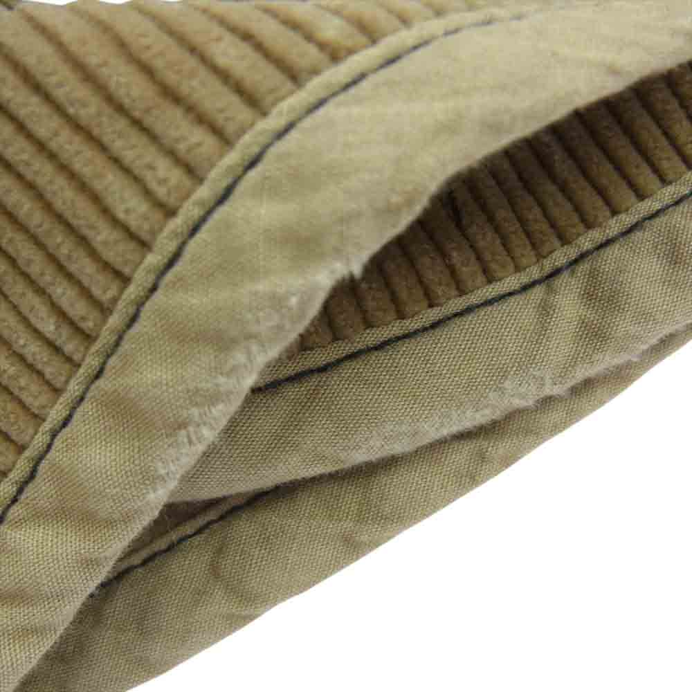 PORTER CLASSIC ポータークラシック CORDUROY CHINESE JACKET ブリズベンモス社製 コーデュロイ チャイニーズ ジャケット ライトブラウン系 S【中古】