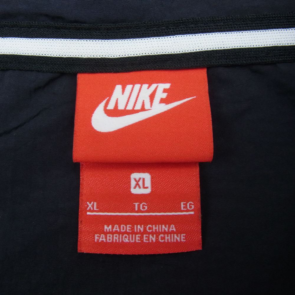 NIKE ナイキ SU181103BJG ANORAK WOVEN JACKET ナイロン プルオーバ― ジャケット ブラック系 XL【中古】