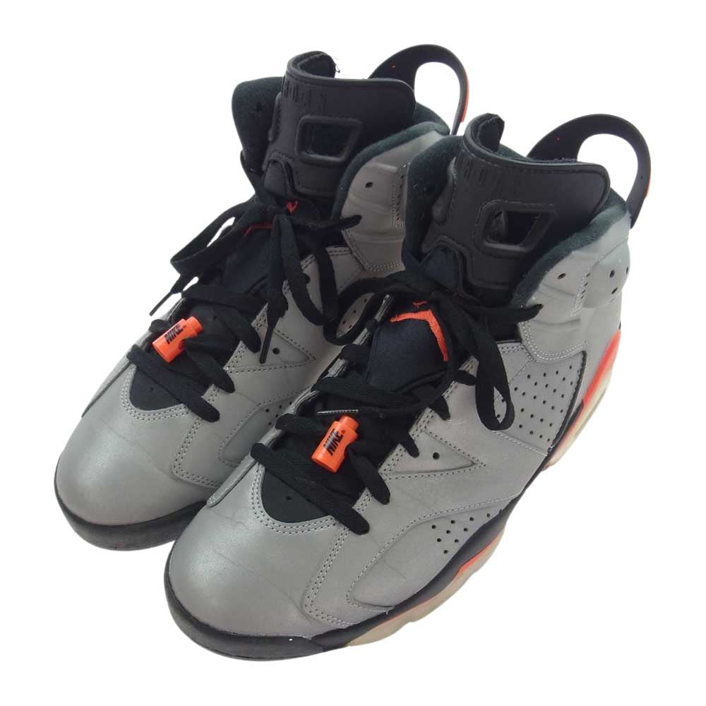 NIKE ナイキ CI4072-001 AIR JORDAN 6 RETRO SP エアジョーダン 6 レトロ リフレクション オブ ア チャンピオン リフレクトシルバー スニーカー シルバー系 28cm【中古】