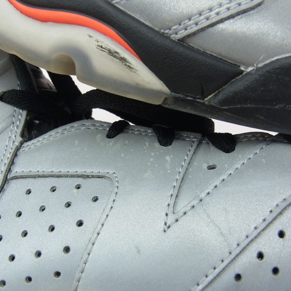 NIKE ナイキ CI4072-001 AIR JORDAN 6 RETRO SP エアジョーダン 6 レトロ リフレクション オブ ア チャンピオン リフレクトシルバー スニーカー シルバー系 28cm【中古】
