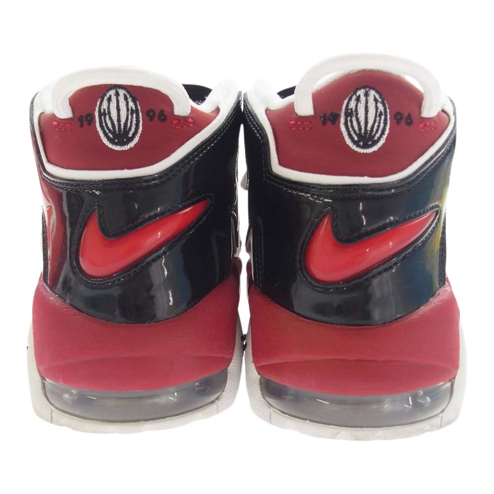 NIKE ナイキ 17年製 921948-600 AIR MORE UPTEMPO 96 エア モアアップテンポ "フープパック バーシティ レッド スニーカー レッド系 28cm【中古】
